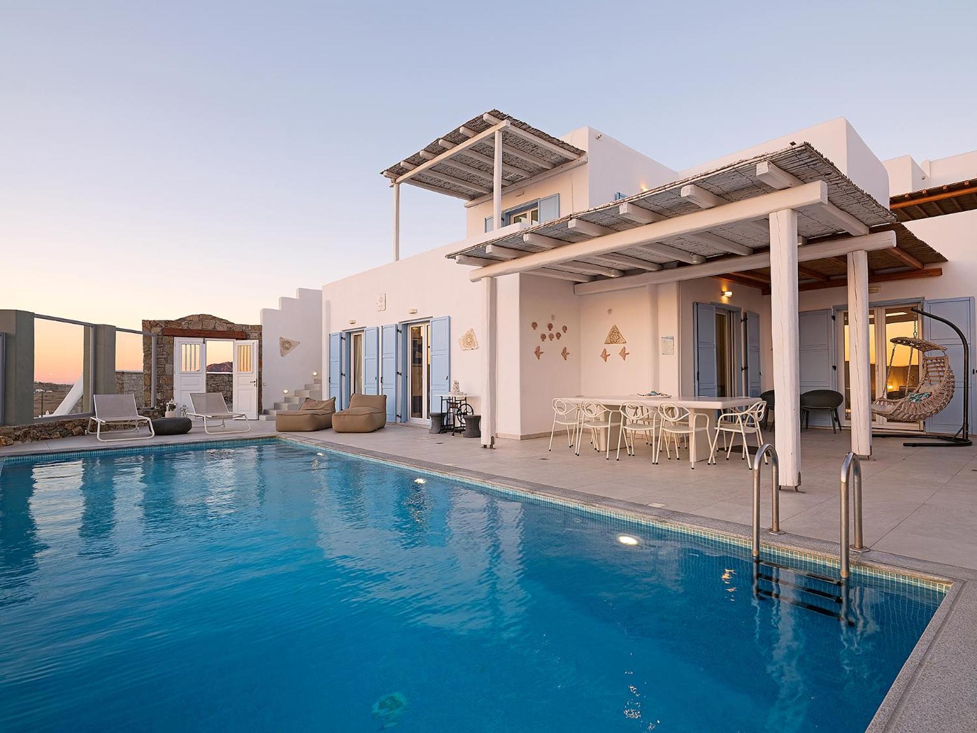 Chrysanthemo Villas Ano Mera Extérieur photo