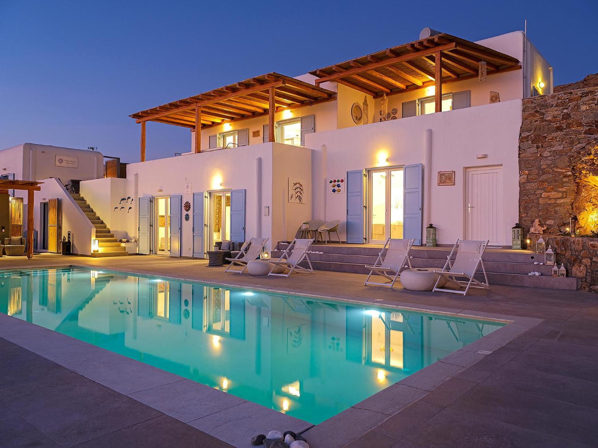 Chrysanthemo Villas Ano Mera Extérieur photo