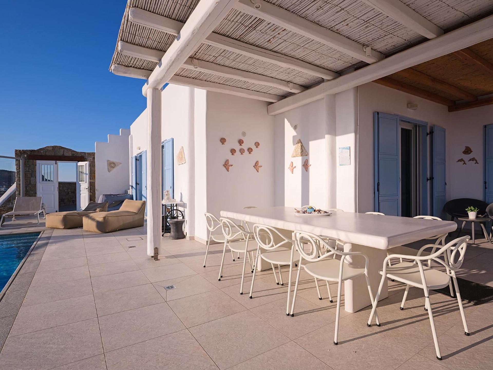 Chrysanthemo Villas Ano Mera Extérieur photo