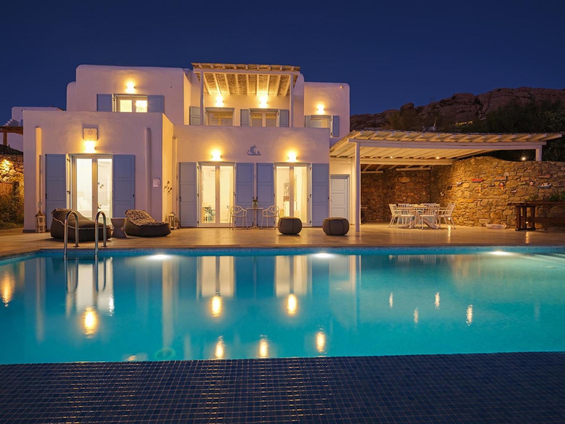 Chrysanthemo Villas Ano Mera Extérieur photo