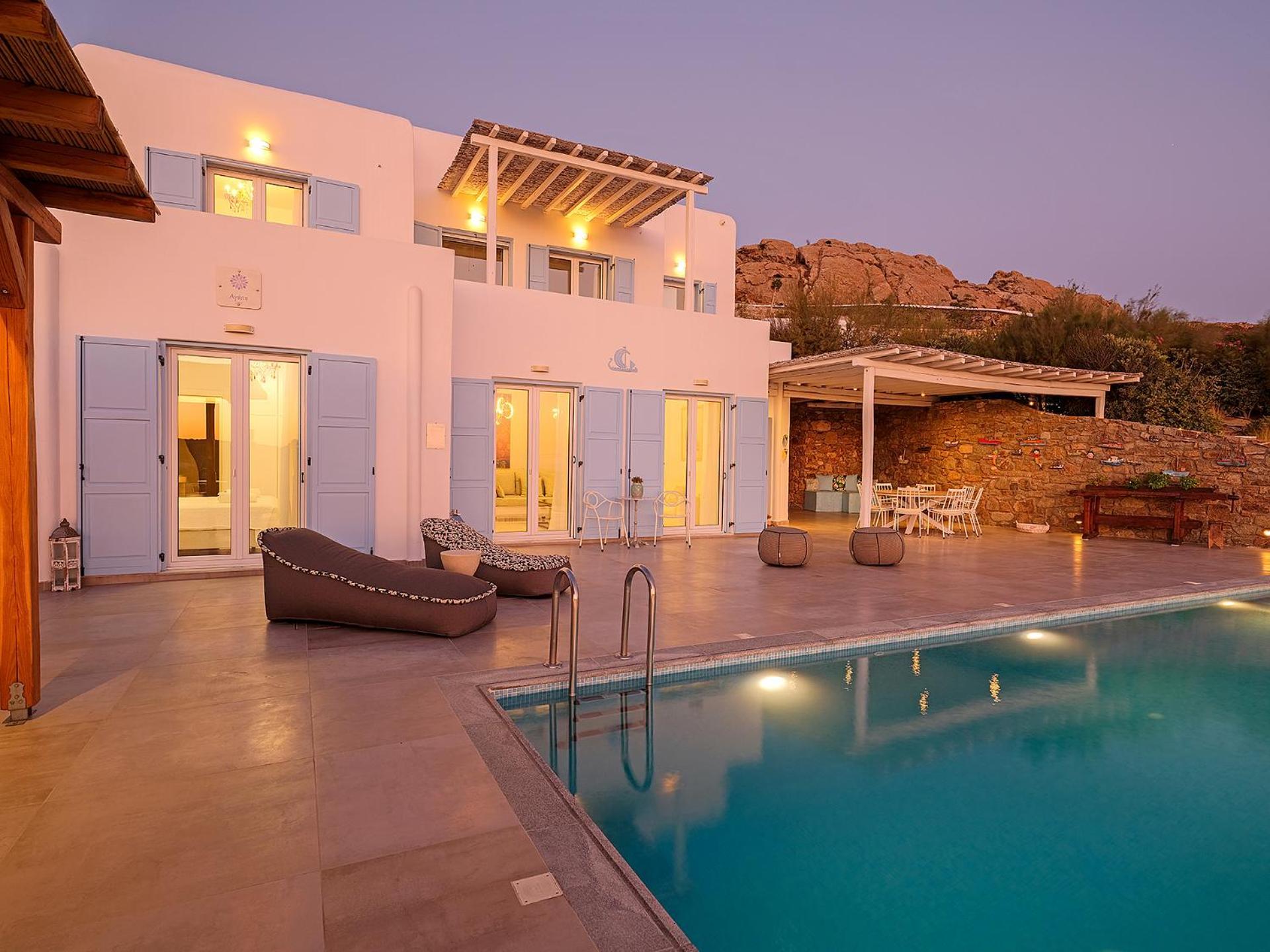 Chrysanthemo Villas Ano Mera Extérieur photo