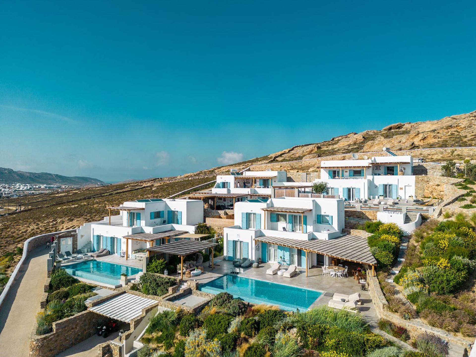 Chrysanthemo Villas Ano Mera Extérieur photo