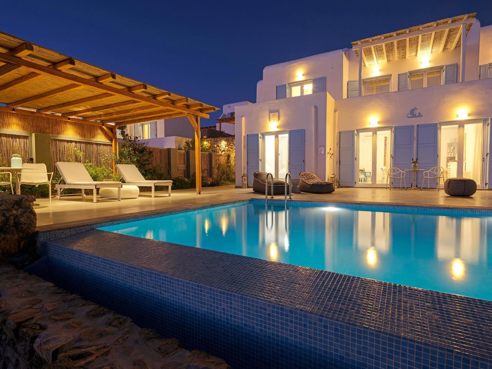 Chrysanthemo Villas Ano Mera Extérieur photo