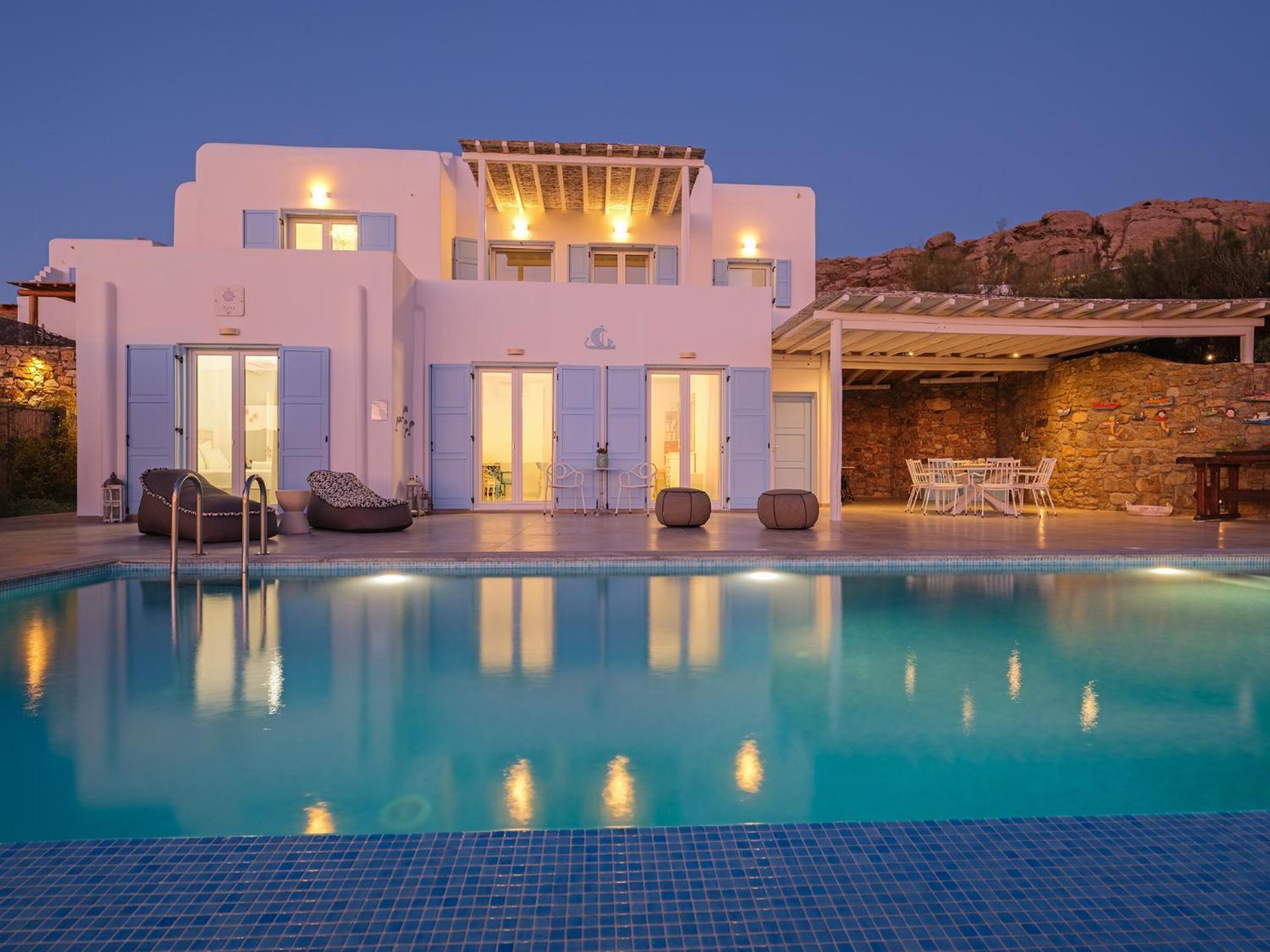 Chrysanthemo Villas Ano Mera Extérieur photo