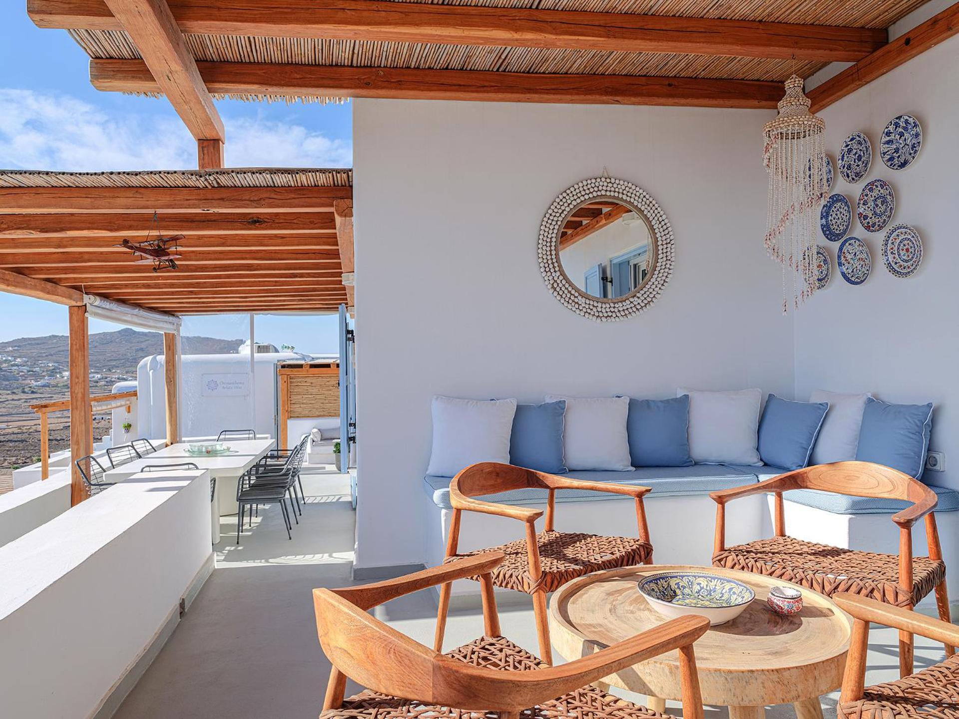 Chrysanthemo Villas Ano Mera Extérieur photo