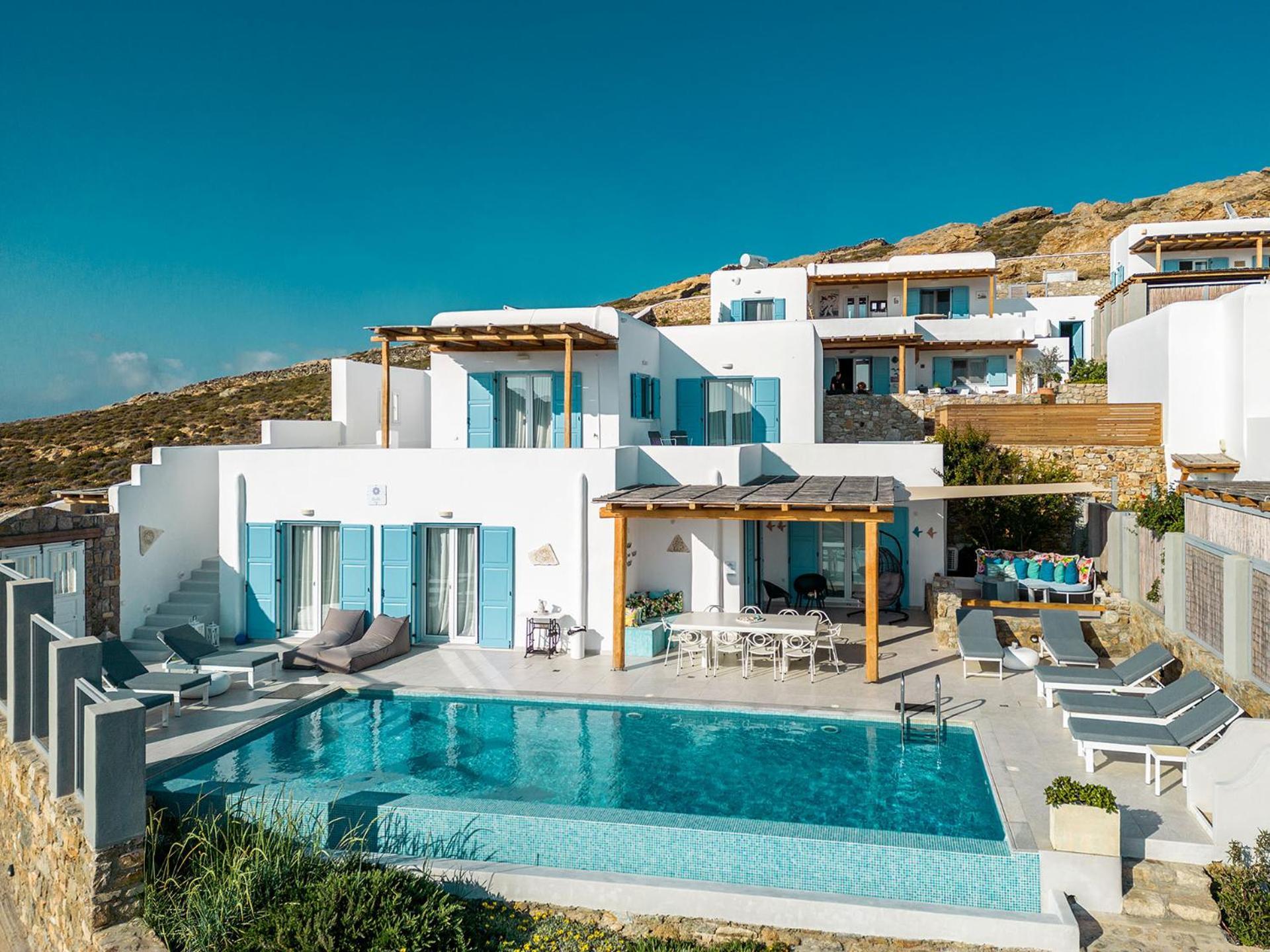 Chrysanthemo Villas Ano Mera Extérieur photo