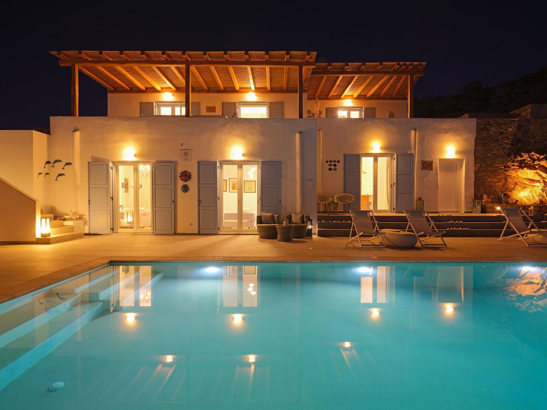 Chrysanthemo Villas Ano Mera Extérieur photo